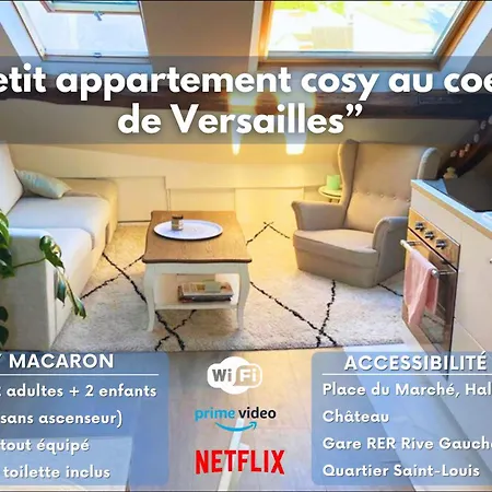 Le Cosy Macaron - Au Coeur De Apartment Versailles